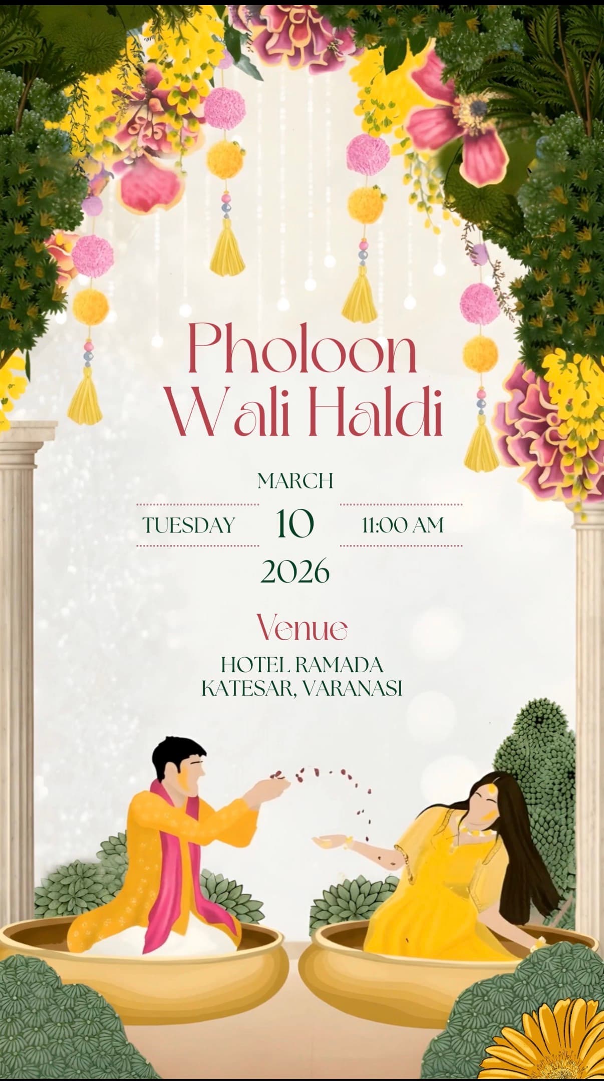 Phoolon ki Haldi